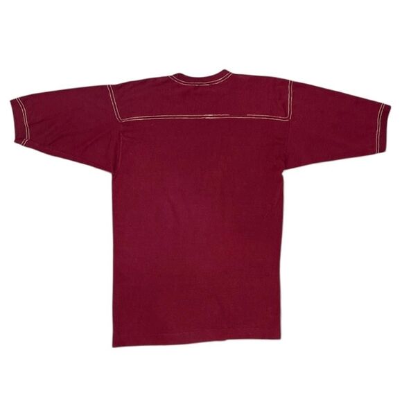 Vintage Florida State Seminoles Shirt Sz M Maroon College Football 70s 80 retro - Picture 2 of 9